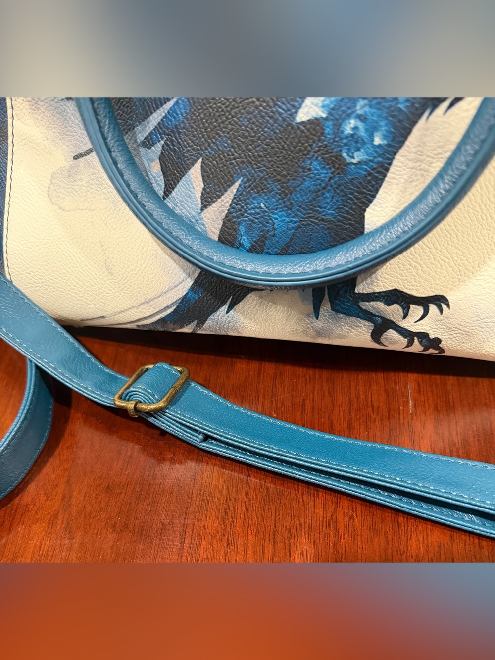 Loungefly Blue and White Ravenclaw Satchel Bag - Picture 16 of 16
